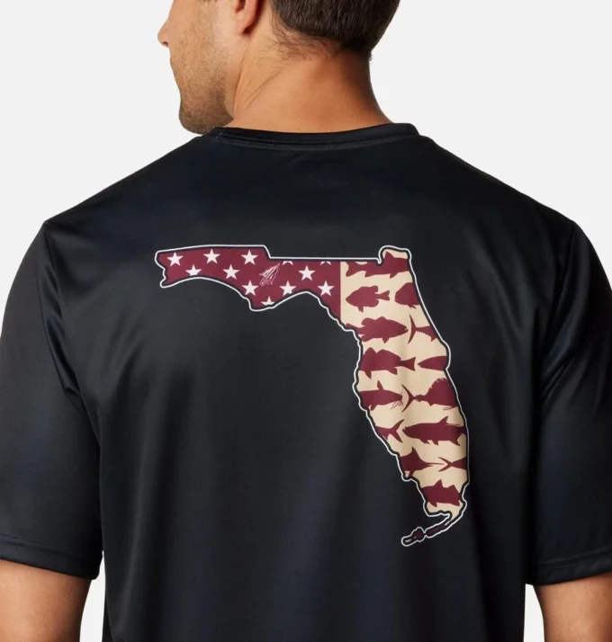 Camisa de manga corta PFG Terminal Tackle™ para hombre – Florida State