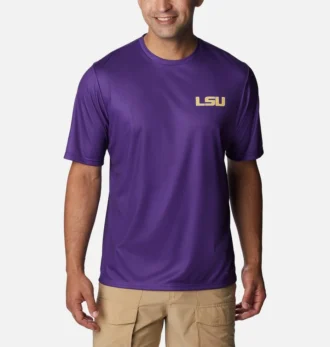 Camisa de manga corta PFG Terminal Tackle™ para hombre – LSU