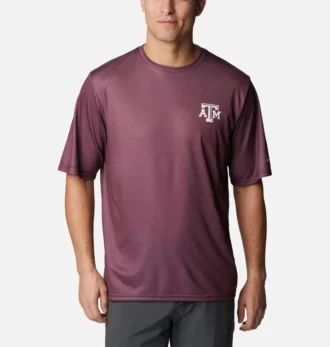 Camisa de manga corta PFG Terminal Tackle™ para hombre – Texas A&M