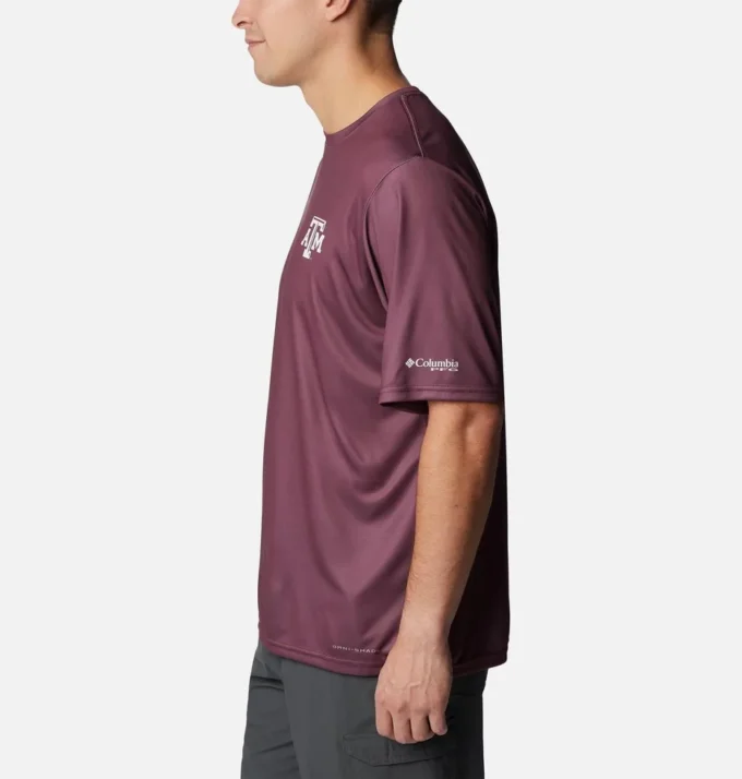 Camisa de manga corta PFG Terminal Tackle™ para hombre – Texas A&M
