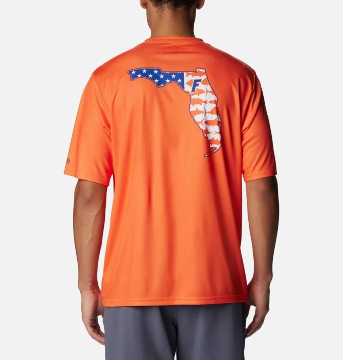 Camisa de manga corta PFG Terminal Tackle™ para hombre universitario – Florida Camisa de manga corta PFG Terminal Tackle™ para hombre universitario – Florida