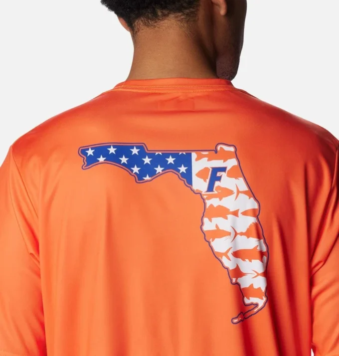 Camisa de manga corta PFG Terminal Tackle™ para hombre universitario – Florida Camisa de manga corta PFG Terminal Tackle™ para hombre universitario – Florida