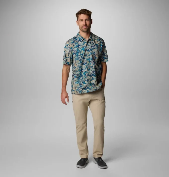 Camisa de manga corta PFG Trollers Best™ para hombre