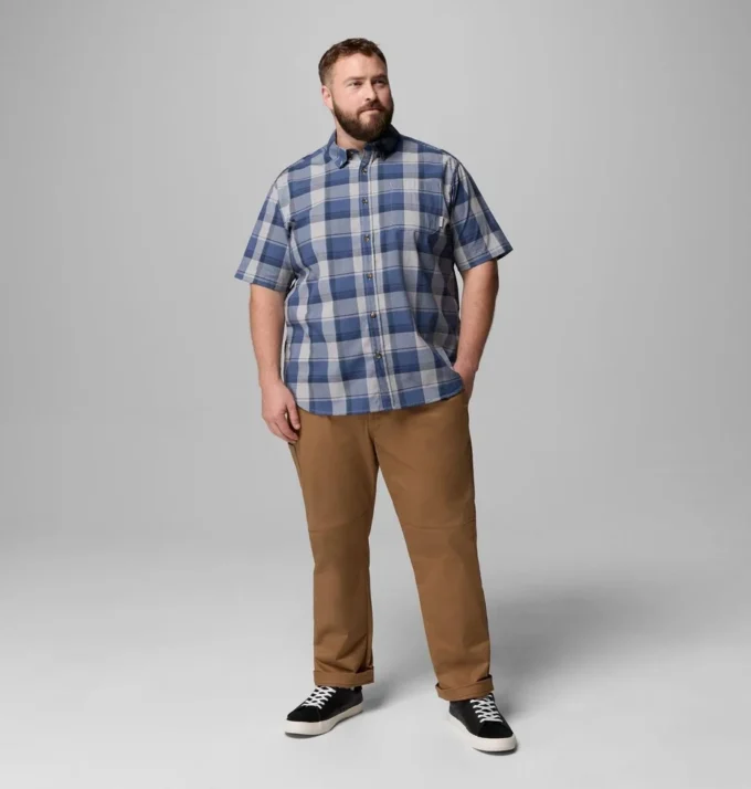 Camisa de manga corta Rapid Rivers™ II para hombre – Talla grande