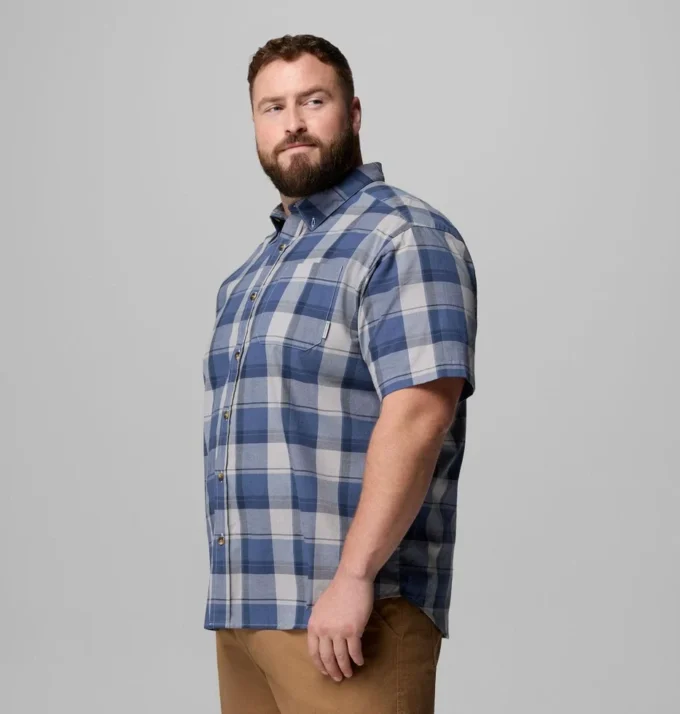 Camisa de manga corta Rapid Rivers™ II para hombre – Talla grande