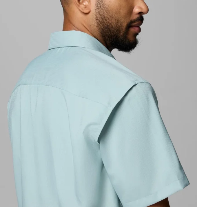 Camisa de manga corta sólida para hombre Utilizer™ II – Tall