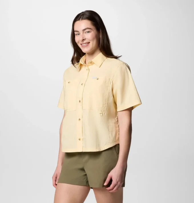 Camisa de manga corta tejida Brea Falls™ para mujer Camisa de manga corta tejida Brea Falls™ para mujer