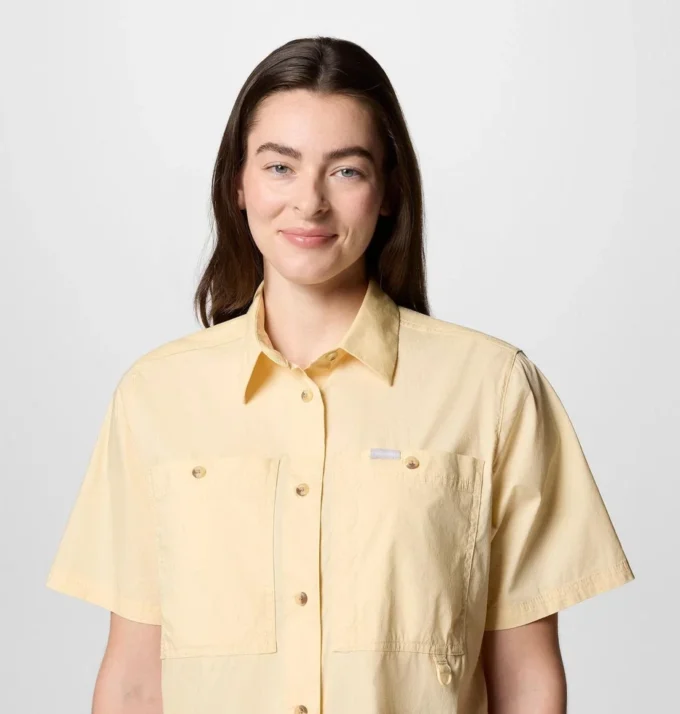 Camisa de manga corta tejida Brea Falls™ para mujer Camisa de manga corta tejida Brea Falls™ para mujer