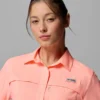 Camisa de manga corta tejida PFG Castback™ para mujer