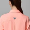 Camisa de manga corta tejida PFG Castback™ para mujer