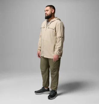 Camisa de manga larga con capucha Skien Valley™ para hombre – Talla grande