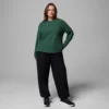 Camisa de manga larga con cuadros Brea Falls™ para mujer – Talla grande