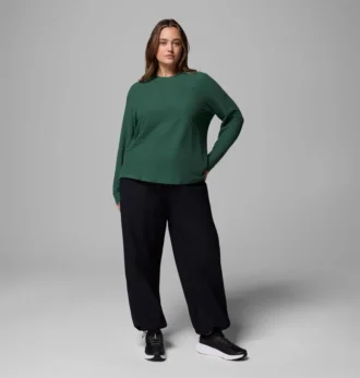 Camisa de manga larga con cuadros Brea Falls™ para mujer – Talla grande