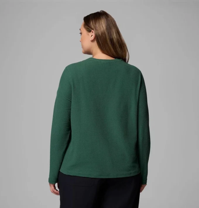 Camisa de manga larga con cuadros Brea Falls™ para mujer – Talla grande