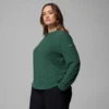 Camisa de manga larga con cuadros Brea Falls™ para mujer – Talla grande