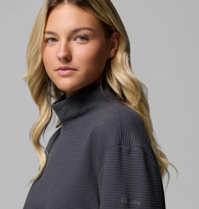 Camisa de manga larga con cuello alto PFG Open Water™ para mujer