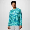 Camisa de manga larga con estampado PFG Super Solar Stream™ para hombre Camisa de manga larga con estampado PFG Super Solar Stream™ para hombre