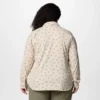Camisa de manga larga con estampado utilitario Silver Ridge™ para mujer – Talla grande