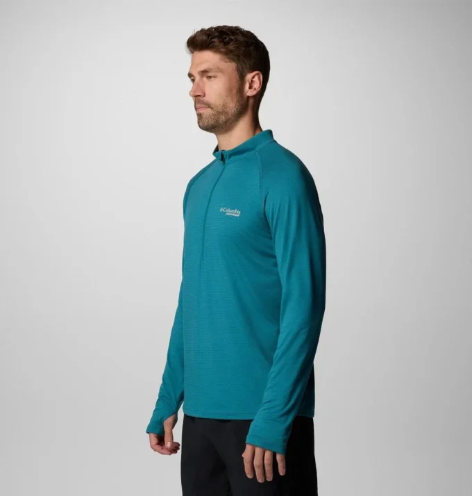 Camisa de manga larga con media cremallera y malla Endless Trail™ para hombre Camisa de manga larga con media cremallera y malla Endless Trail™ para hombre