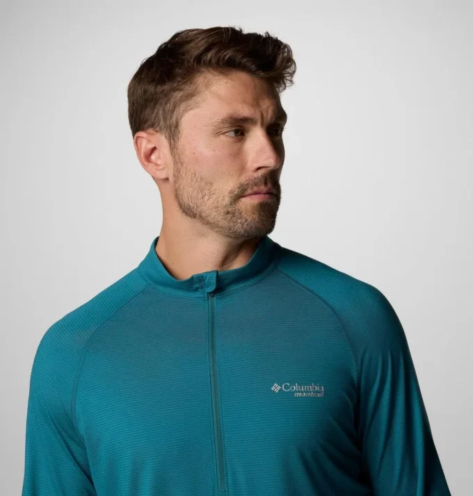 Camisa de manga larga con media cremallera y malla Endless Trail™ para hombre Camisa de manga larga con media cremallera y malla Endless Trail™ para hombre