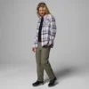 Camisa de manga larga de franela Calico Basin™ para mujer