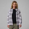 Camisa de manga larga de franela Calico Basin™ para mujer