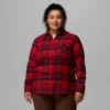 Camisa de manga larga de franela Calico Basin™ para mujer – Talla grande