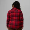Camisa de manga larga de franela Calico Basin™ para mujer – Talla grande