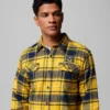 Camisa de manga larga de franela Collegiate Flare Gun™ para hombre – Michigan Camisa de manga larga de franela Collegiate Flare Gun™ para hombre – Michigan