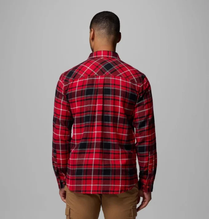 Camisa de manga larga de franela Collegiate Flare Gun™ para hombre – Wisconsin Camisa de manga larga de franela Collegiate Flare Gun™ para hombre – Wisconsin