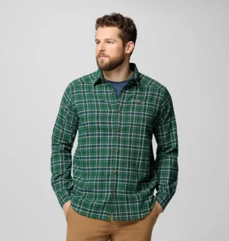 Camisa de manga larga de franela Cornell Woods™ para hombre