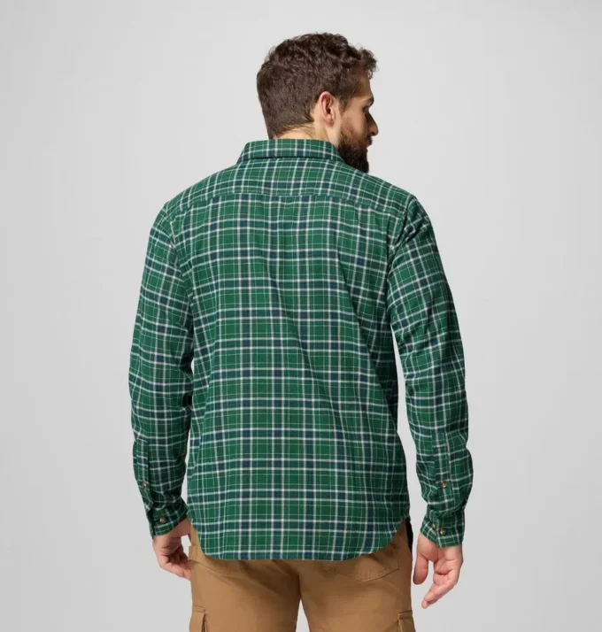 Camisa de manga larga de franela Cornell Woods™ para hombre