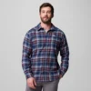 Camisa de manga larga de franela Cornell Woods™ para hombre – Tall