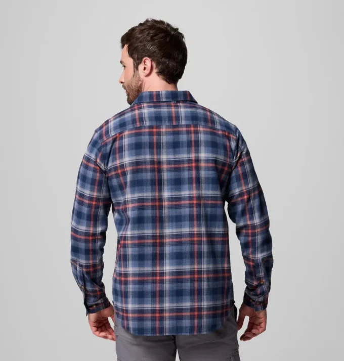 Camisa de manga larga de franela Cornell Woods™ para hombre – Tall
