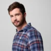 Camisa de manga larga de franela Cornell Woods™ para hombre – Tall