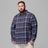 Camisa de manga larga de franela Cornell Woods™ para hombre – Talla grande
