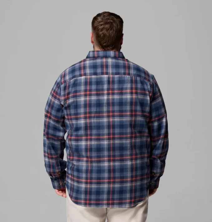 Camisa de manga larga de franela Cornell Woods™ para hombre – Talla grande