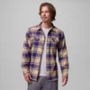 Camisa de manga larga de franela Flare Gun™ para hombre, estilo universitario – Washington Camisa de manga larga de franela Flare Gun™ para hombre, estilo universitario – Washington
