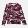 Camisa de manga larga estampada PFG Solar Stream™ para niño