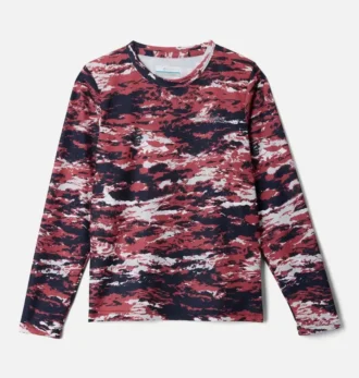 Camisa de manga larga estampada PFG Solar Stream™ para niño