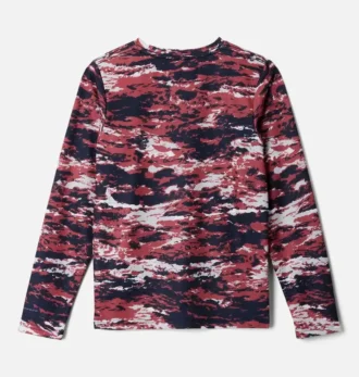 Camisa de manga larga estampada PFG Solar Stream™ para niño