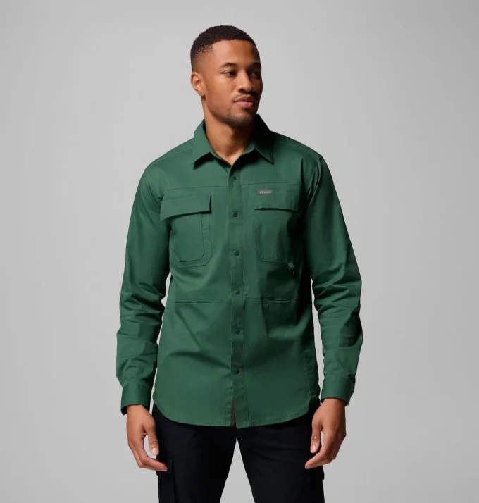 Camisa de manga larga Landroamer™ Twill para hombre Camisa de manga larga Landroamer™ Twill para hombre