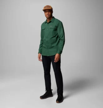 Camisa de manga larga Landroamer™ Twill para hombre