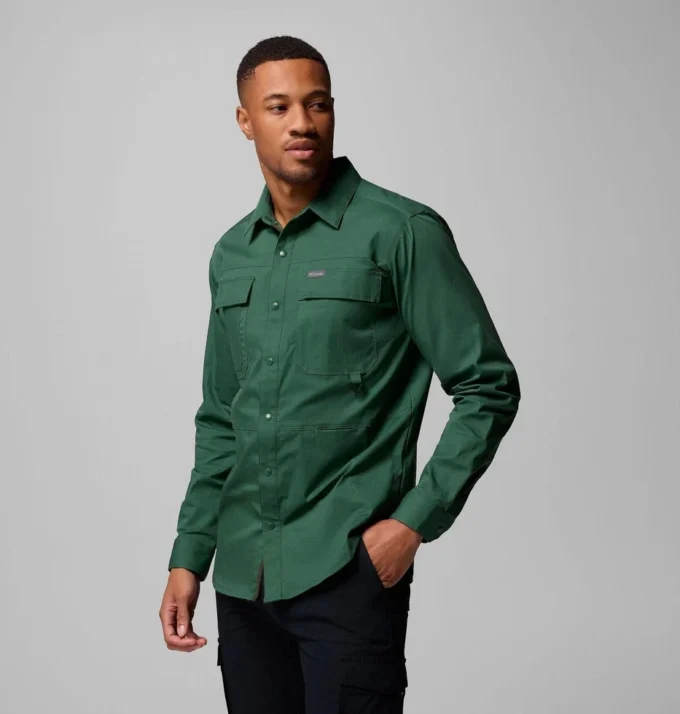 Camisa de manga larga Landroamer™ Twill para hombre Camisa de manga larga Landroamer™ Twill para hombre