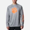 Camisa de manga larga Men Collegiate PFG Terminal Tackle™ Heather – Clemson Camisa de manga larga Men Collegiate PFG Terminal Tackle™ Heather – Clemson