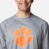 Camisa de manga larga Men Collegiate PFG Terminal Tackle™ Heather – Clemson Camisa de manga larga Men Collegiate PFG Terminal Tackle™ Heather – Clemson