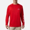 Camisa de manga larga para hombre Collegiate PFG Terminal Tackle – Georgia Camisa de manga larga para hombre Collegiate PFG Terminal Tackle – Georgia