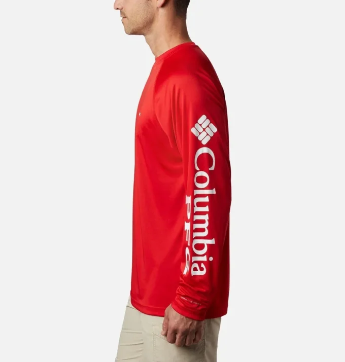 Camisa de manga larga para hombre Collegiate PFG Terminal Tackle – Georgia Camisa de manga larga para hombre Collegiate PFG Terminal Tackle – Georgia