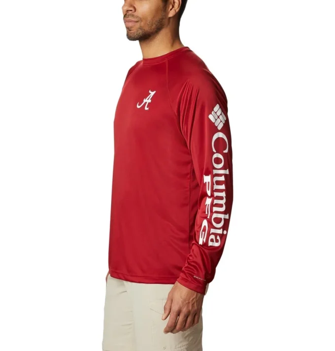 Camisa de manga larga para hombre Collegiate PFG Terminal Tackle™ – Tall – Alabama