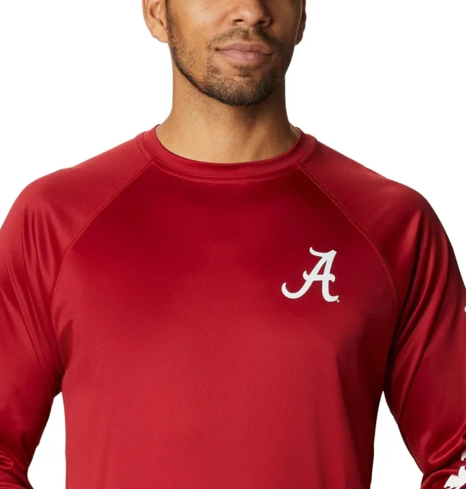 Camisa de manga larga para hombre Collegiate PFG Terminal Tackle™ – Tall – Alabama